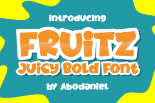 Fruitz: A Bold Display Font for Impactful Design
