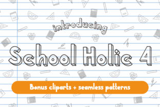 School Holic 4: A Playful Font for Creative Projects