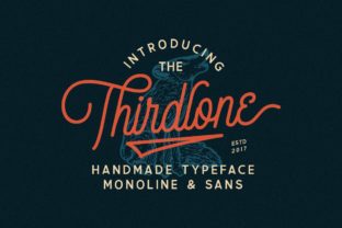 Thirdlone Family: A Playful Font for Modern Design